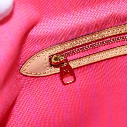 Louis Vuitton Delightful NM Handbag Damier, WHITE, CANVAS, Handbag