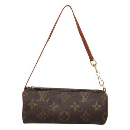 Louis Vuitton Papillon Pochette Monogram Canvas, BROWN, CANVAS, Clutche & pouche