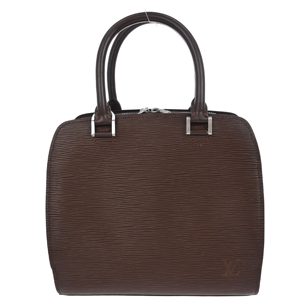 Louis Vuitton Pont Neuf Handbag Epi Leather, BROWN, LEATHER, Handbag
