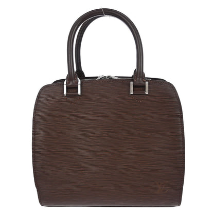 Louis Vuitton Pont Neuf Handbag Epi Leather, BROWN, LEATHER, Handbag