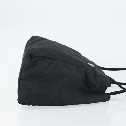 Prada Vintage Tote Nylon, BLACK, NYLON, Tote bag