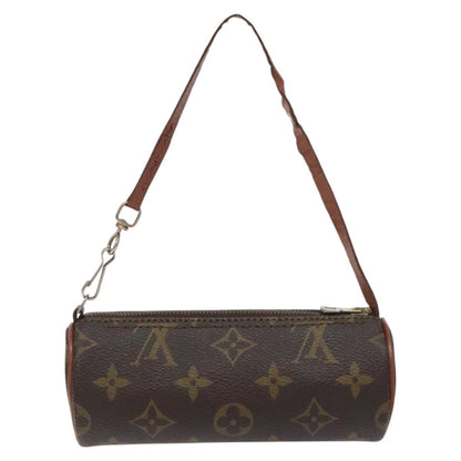 Louis Vuitton Papillon Pochette Monogram Canvas, BROWN, CANVAS, Handbag