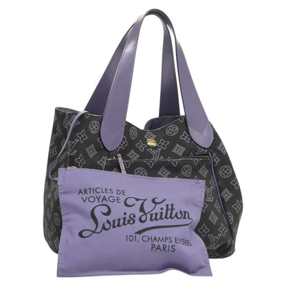 Louis Vuitton Cabas Ipanema Canvas, PURPLE, CANVAS, Tote bag