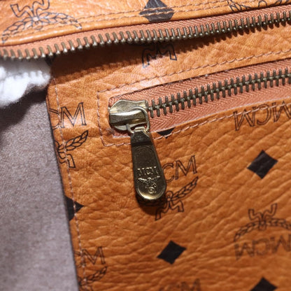 MCM Visetos Shoulder bag PVC, BROWN, CANVAS, Shoulder bag