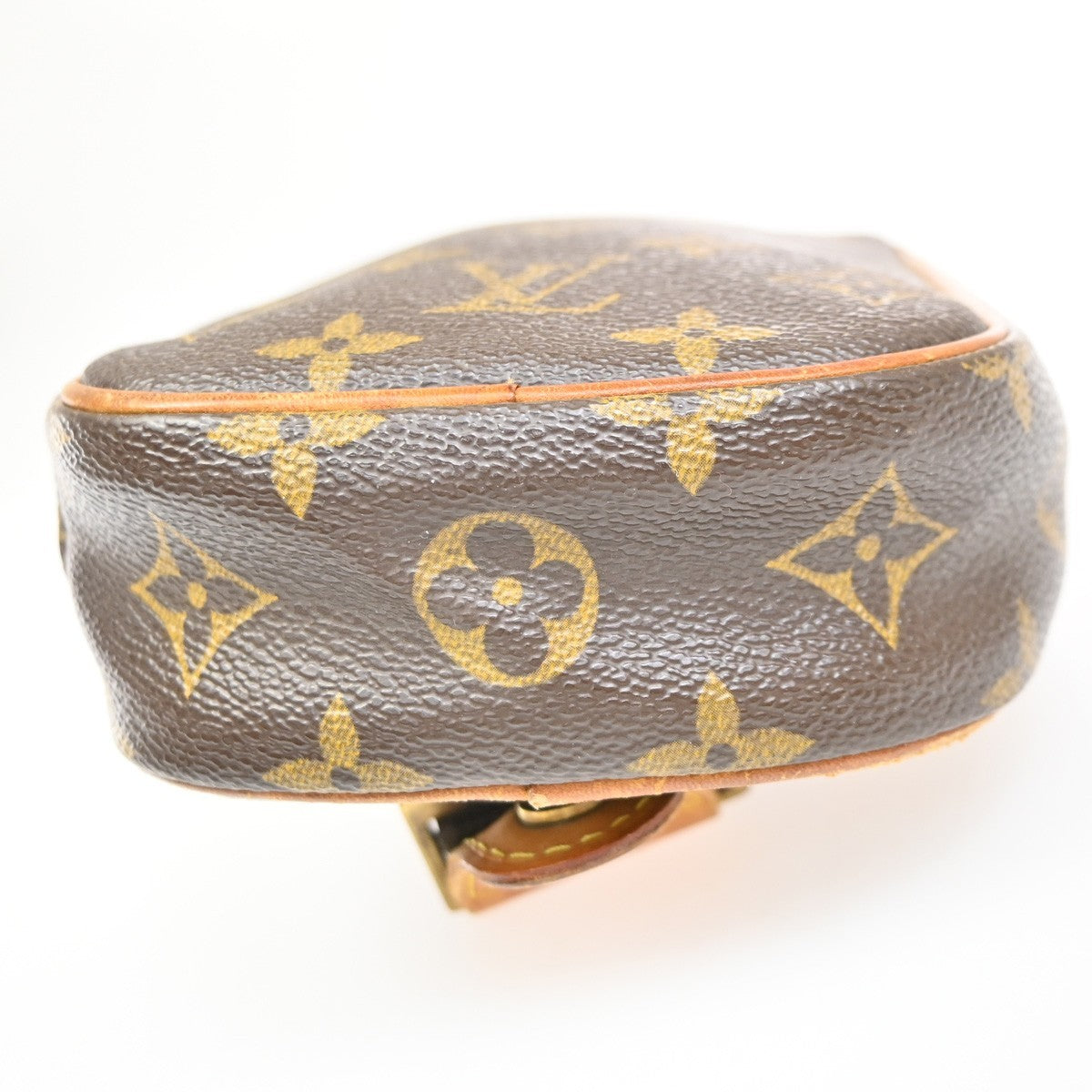 Louis Vuitton Pochette Gange Monogram Canvas, BROWN, CANVAS, Clutche & pouche