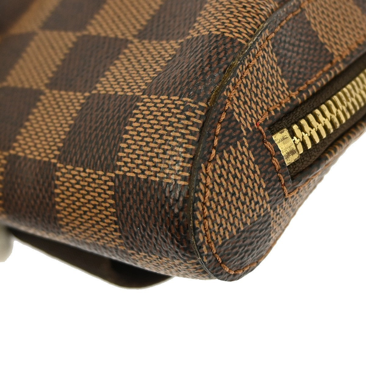 Louis Vuitton Geronimos Waist Bag Damier, BROWN, CANVAS, Clutche & pouche