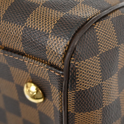 Louis Vuitton Trevi Handbag Damier, Brown, Canvas, Handbag