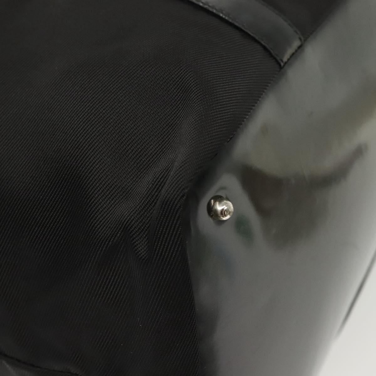 Gucci Bamboo Daily Tote Leather, BLACK, NYLON, Tote bag