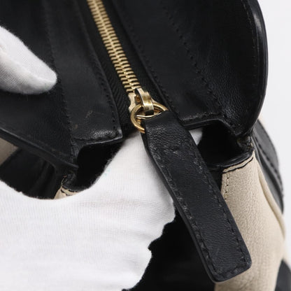 Chloe Alice Satchel Leather, BLACK, LEATHER, Handbag