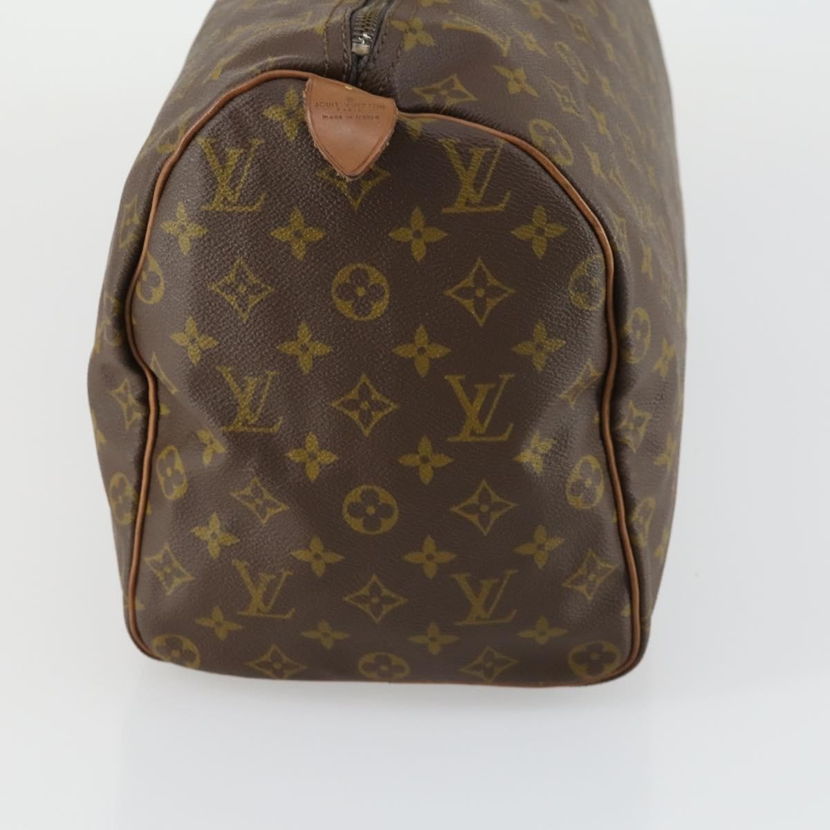 Louis Vuitton Speedy Handbag Monogram Canvas, BROWN, CANVAS, Handbag