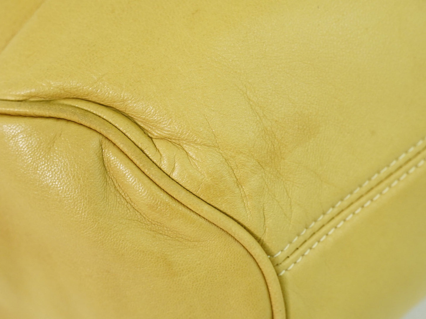 Loewe Anagram Tote Leather, Beige, Leather, Tote Bag