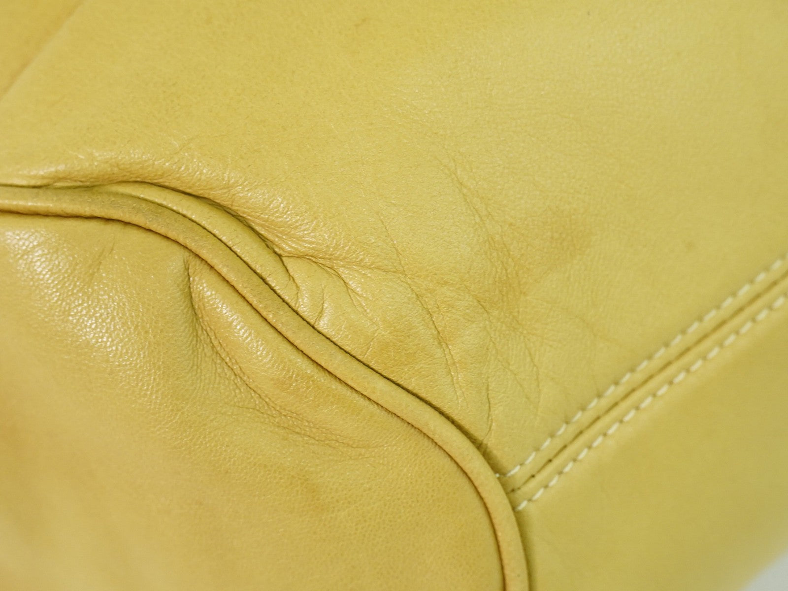 Loewe Anagram Tote Leather, Beige, Leather, Tote Bag