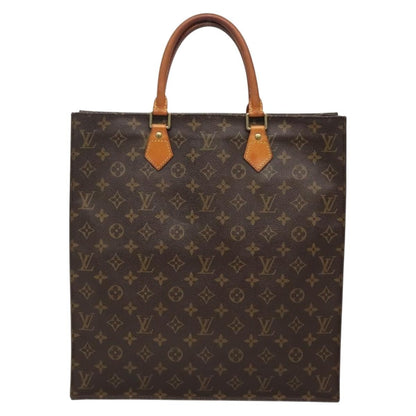 Louis Vuitton Sac Plat Bag Monogram Canvas, BROWN, CANVAS, Handbag