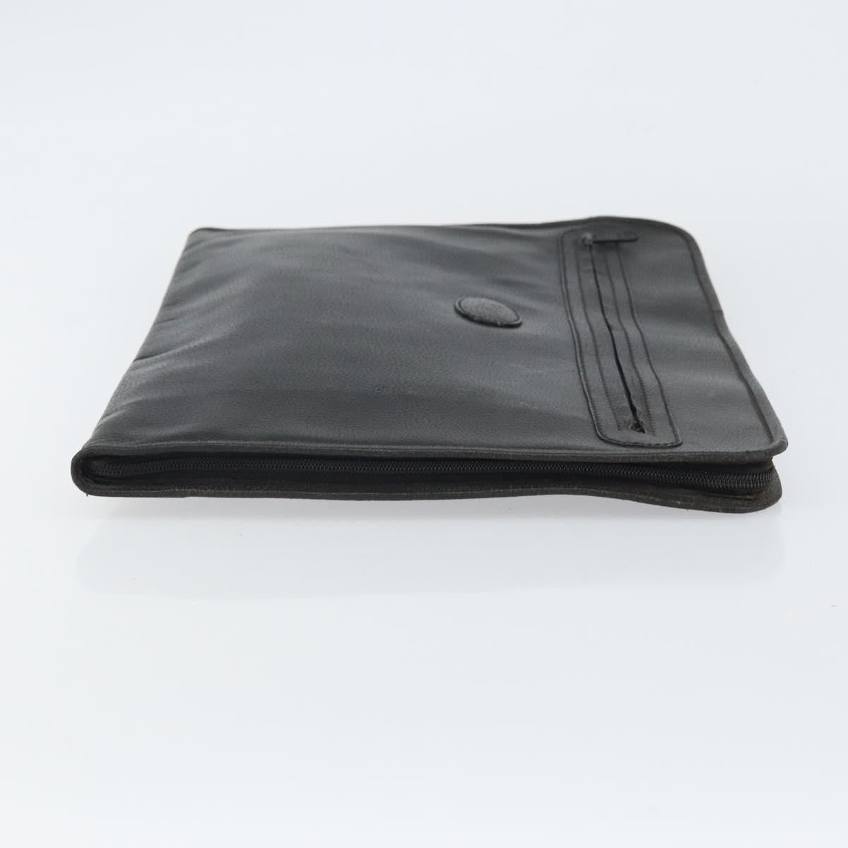 Gucci Vintage clutch Bag Leather, BLACK, LEATHER, Clutche & pouche