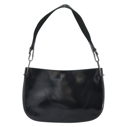 Gucci Vintage Shoulder Bag Patent leather, BLACK, PATENT_LEATHER, Shoulder bag