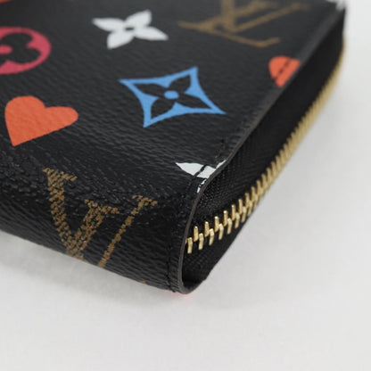 Louis Vuitton Zippy Wallet NM Monogram Canvas, BLACK, CANVAS, Wallets