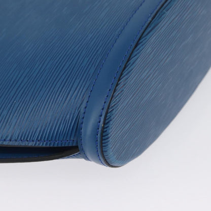 Louis Vuitton Saint Jacques Handbag Epi Leather, BLUE, LEATHER, Handbag