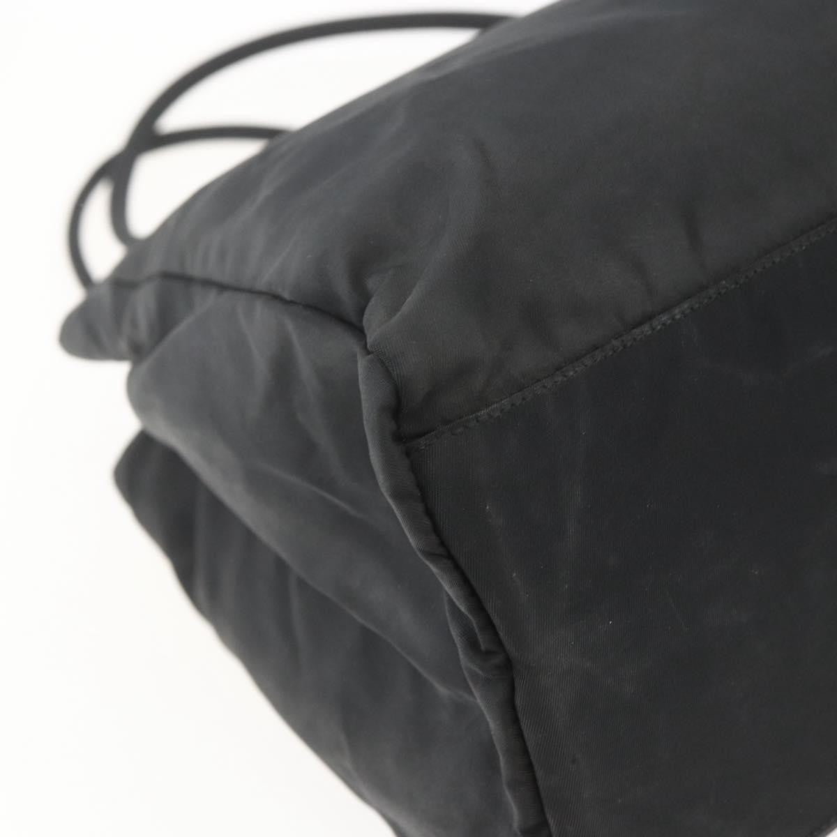 Prada Vintage Tote Tessuto, BLACK, NYLON, Tote bag