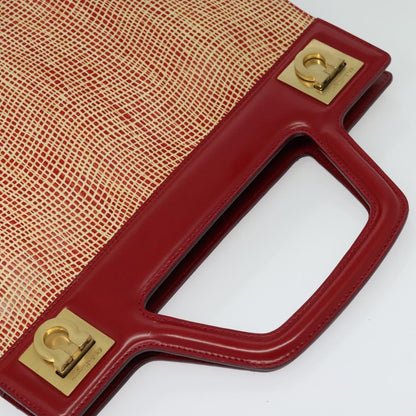 Salvatore Ferragamo Wanda Handbag Leather, RED, LEATHER, Handbag