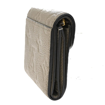 Louis Vuitton Zoe Wallet Monogram Empreinte Leather, BEIGE, LEATHER, Wallets