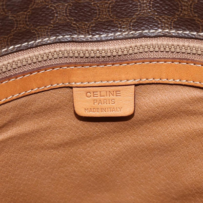 Celine Vintage Macadam Tote bag Canvas, BROWN, CANVAS, Tote bag