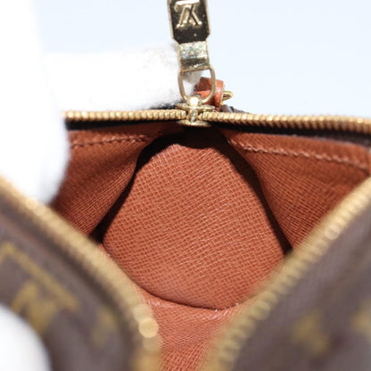 Louis Vuitton Papillon Pochette Monogram Canvas, BROWN, CANVAS, Handbag