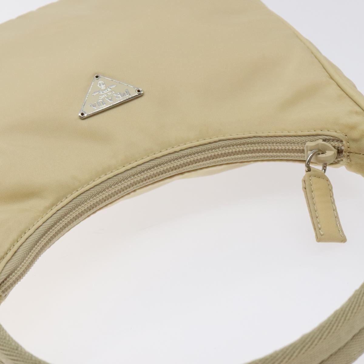 Prada Hobo Tessuto, Beige, Nylon, Handbag