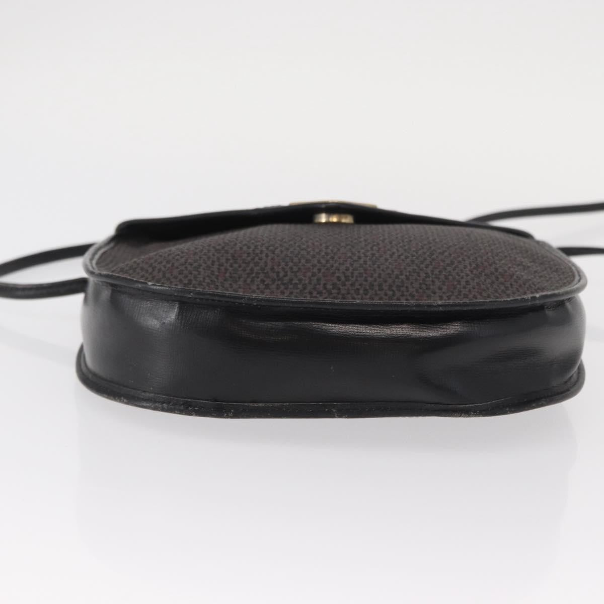 Saint Laurent Vintage Shoulder Bag Canvas, BLACK, CANVAS, Shoulder bag