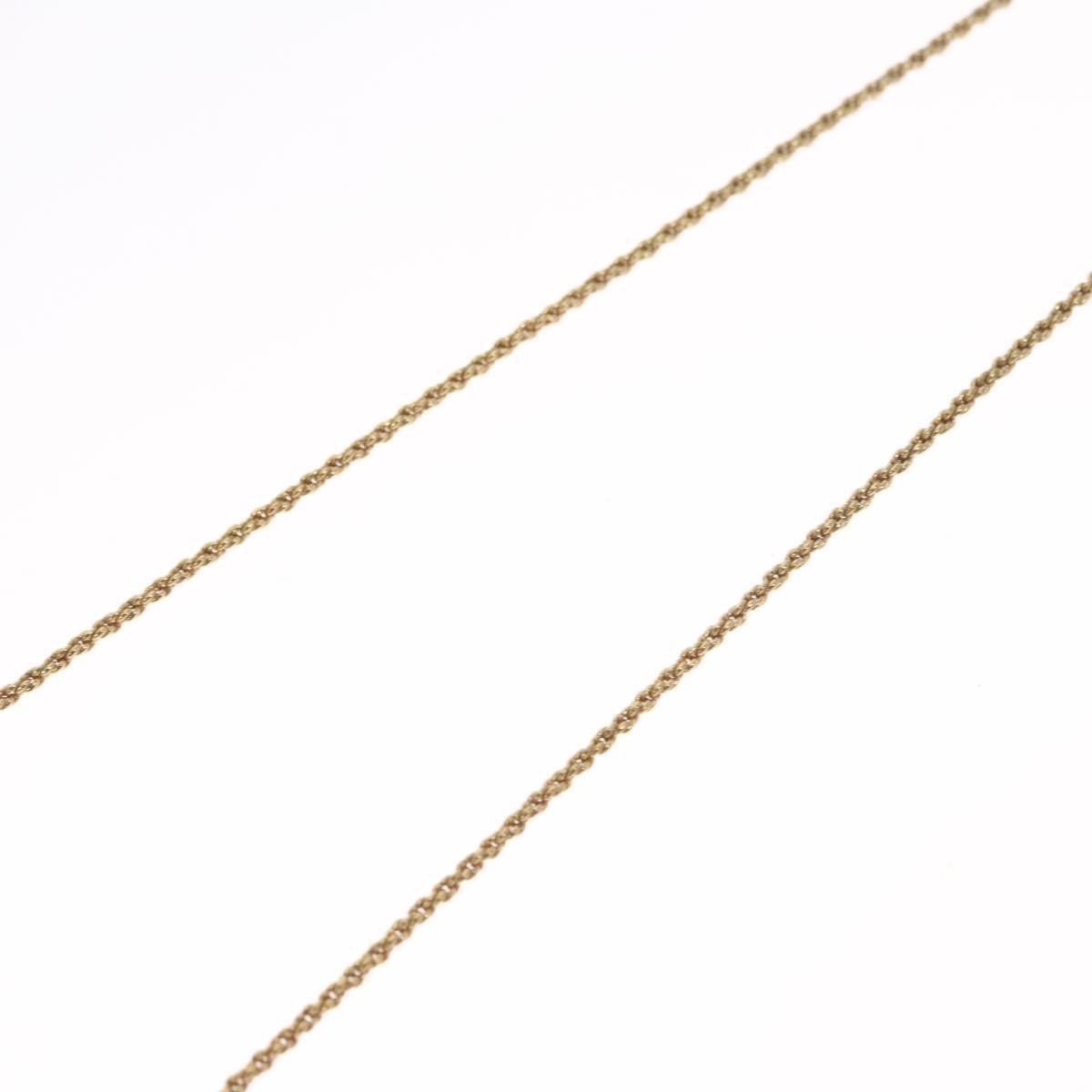 Christian Dior CD Pendant Necklace Gold-plated, GOLD, METAL, Necklace