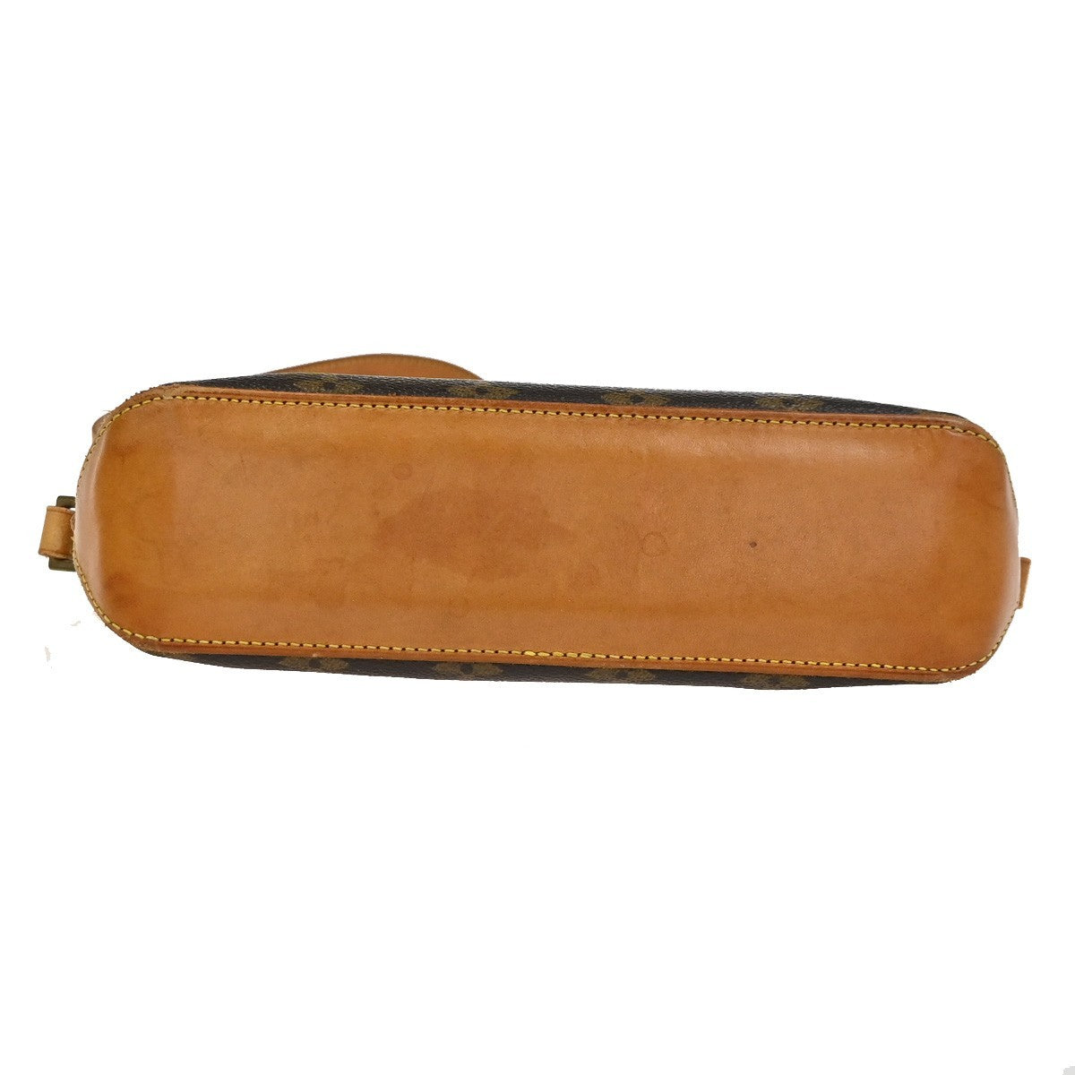 Louis Vuitton Trotteur Handbag Monogram Canvas, Brown, Canvas, Shoulder Bag