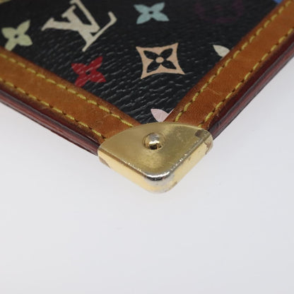 Louis Vuitton Pochette Clés Monogram Canvas, BLACK, CANVAS, Wallets