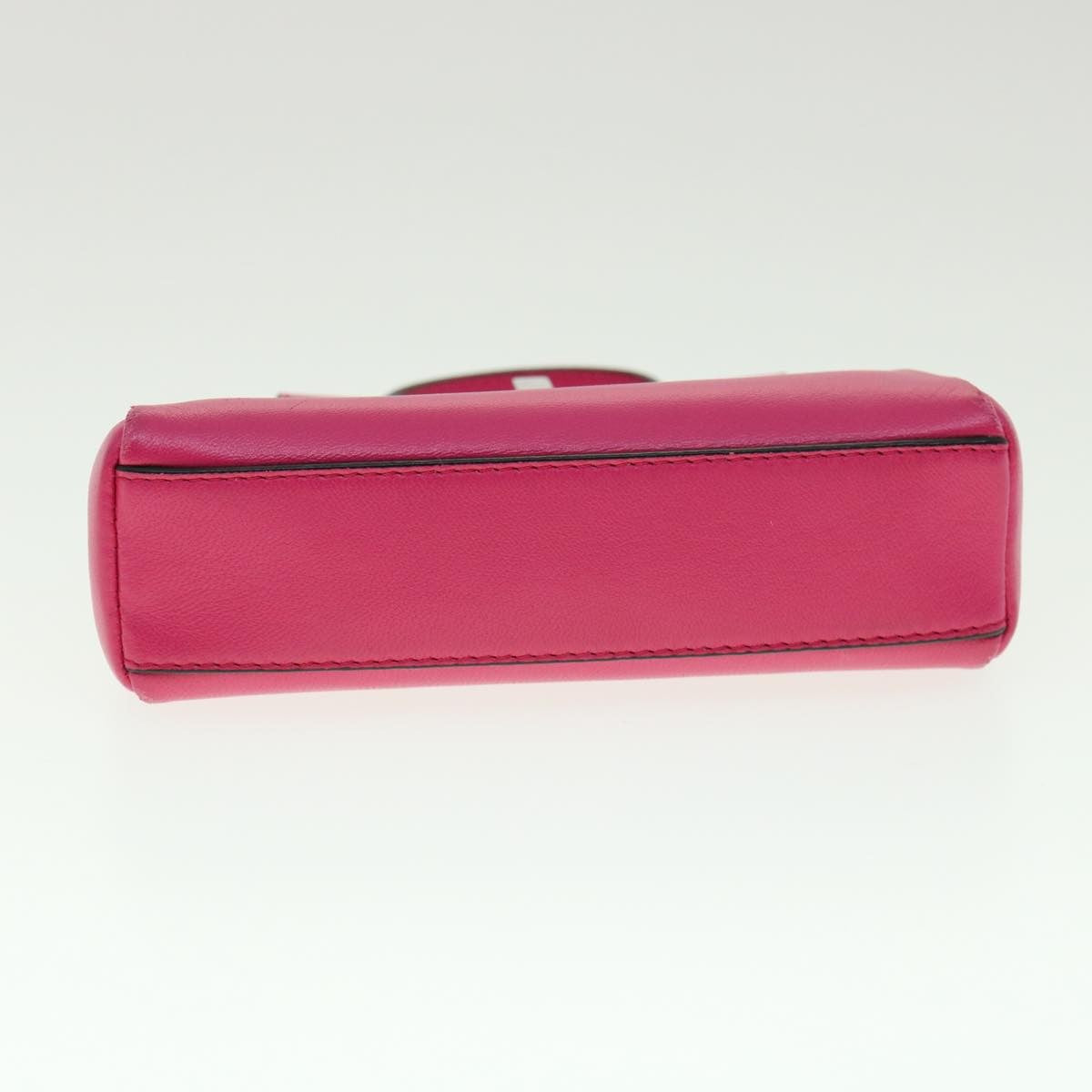 Fendi Peekaboo Bag Leather, Pink, Leather, Handbag