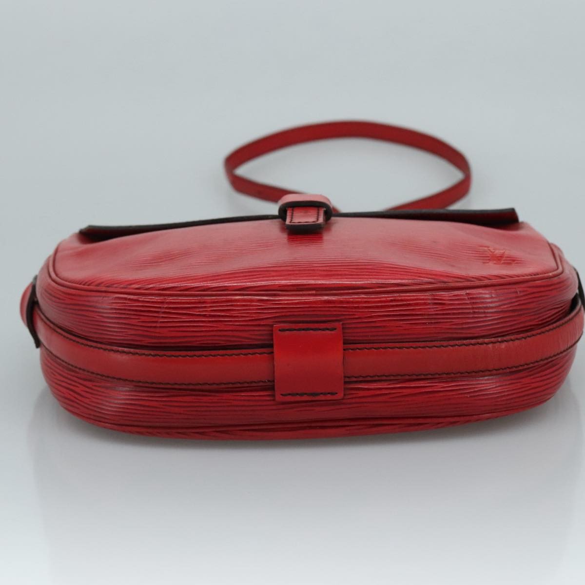 Louis Vuitton Jeune Fille Handbag Epi Leather, RED, LEATHER, Shoulder bag