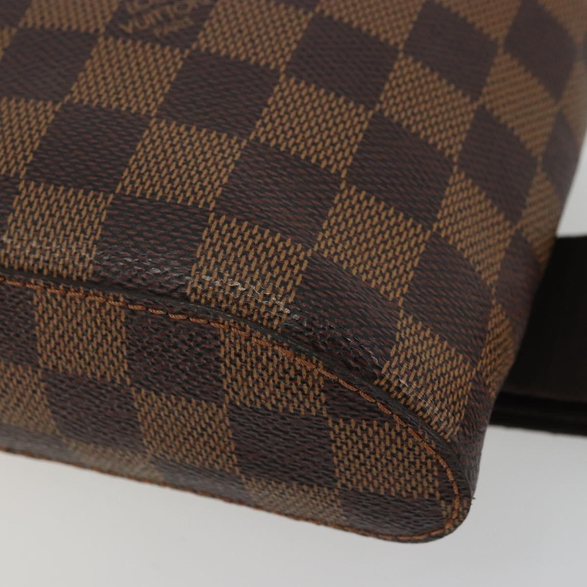 Louis Vuitton Geronimos Waist Bag Damier, Brown, Canvas, Shoulder Bag