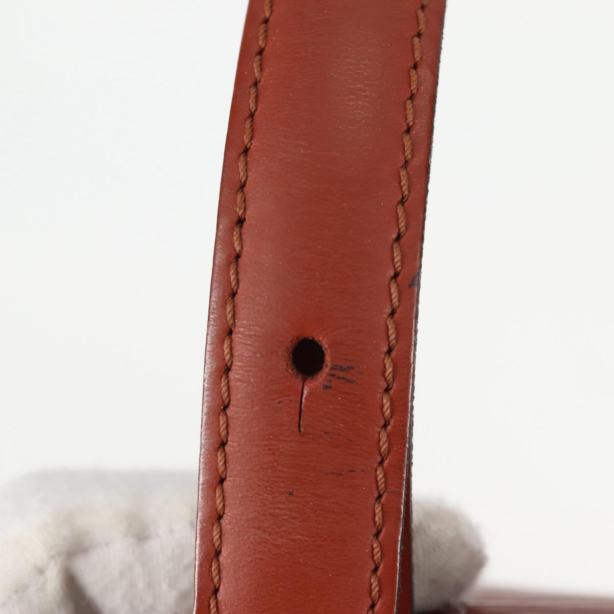 Louis Vuitton Cluny Shoulder Bag Epi Leather, BROWN, LEATHER, Shoulder bag