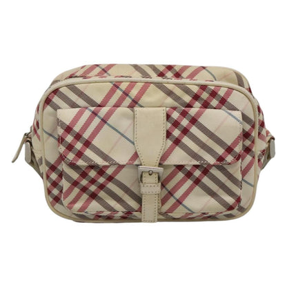 Burberry Nova Check Blue Label Nylon, WHITE, NYLON, Shoulder bag