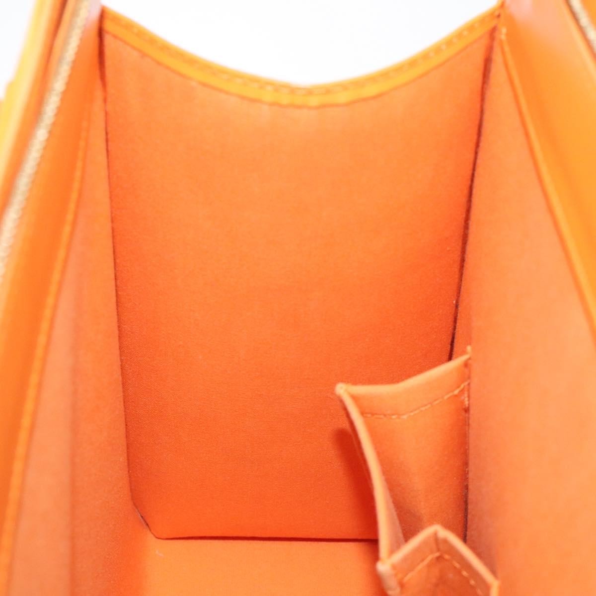 Louis Vuitton Croisette Handbag Epi Leather, ORANGE, LEATHER, Handbag