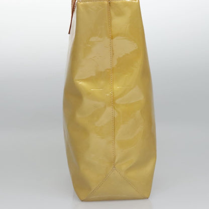 Louis Vuitton Reade Handbag Monogram Vernis, Beige, Patent Leather, Handbag
