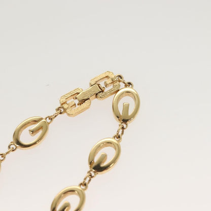 Givenchy Logo G Necklace Gold Plated, GOLD, METAL, Necklace