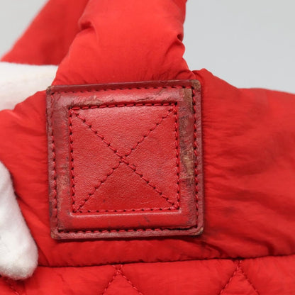 Chanel Coco Cocoon Reversible Tote Quilted Nylon, RED, NYLON, Tote bag