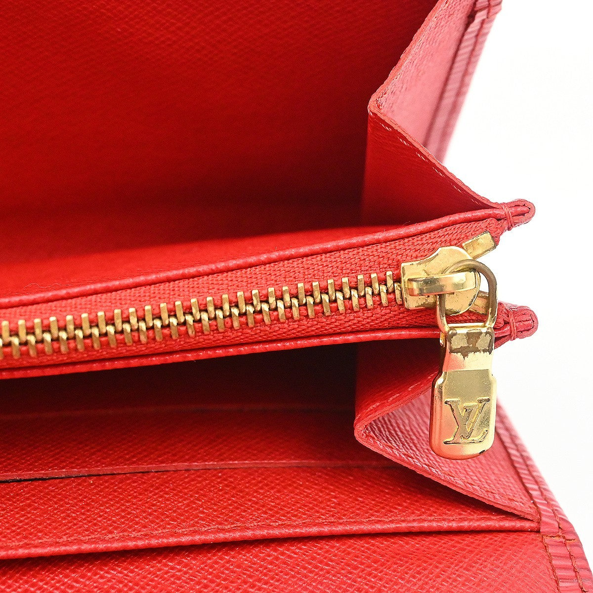 Louis Vuitton Wallet epi epi leather, Red, Leather, Wallet