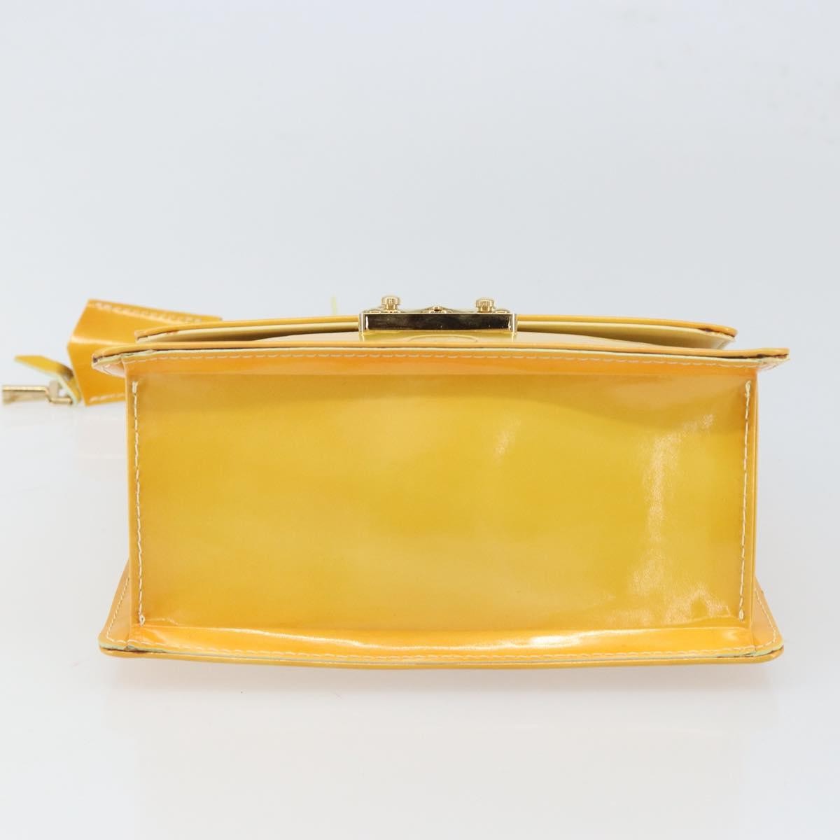 Louis Vuitton Spring Street NM Handbag Patent leather, YELLOW, PATENT_LEATHER, Handbag