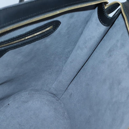 Louis Vuitton Saint Jacques Handbag Epi Leather, BLACK, LEATHER, Shoulder bag