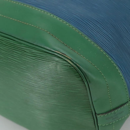 Louis Vuitton Bicolor Noe Handbag Epi Leather, BLUE, LEATHER, Shoulder bag