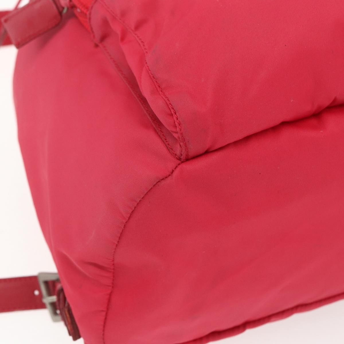 Prada Front Pocket Backpack Tessuto, PINK, NYLON, Backpack