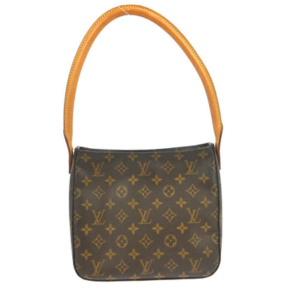 Louis Vuitton Monogram Looping Handbag Monogram Canvas, BROWN, CANVAS, Handbag