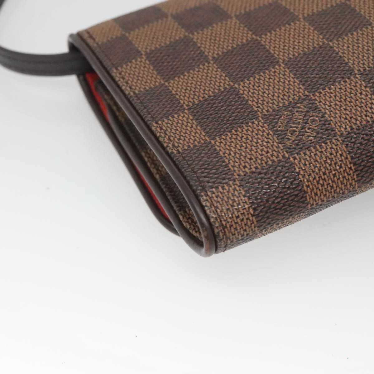 Louis Vuitton Twin Handbag Damier, BROWN, CANVAS, Handbag