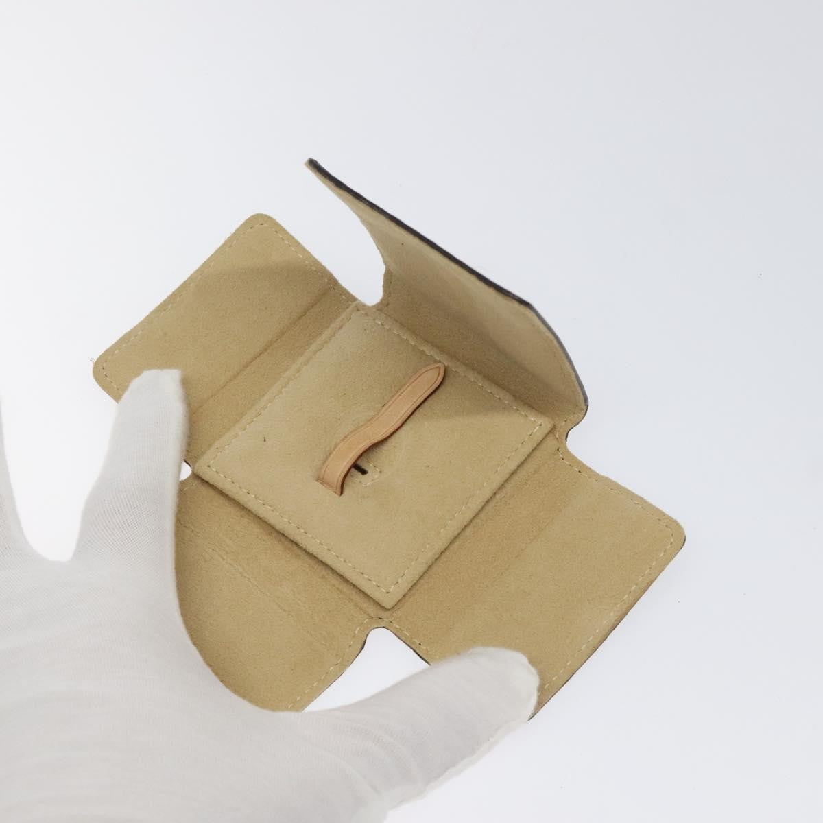 Louis Vuitton CASE JEWELRY BOX Canvas, BROWN, CANVAS, Wallets