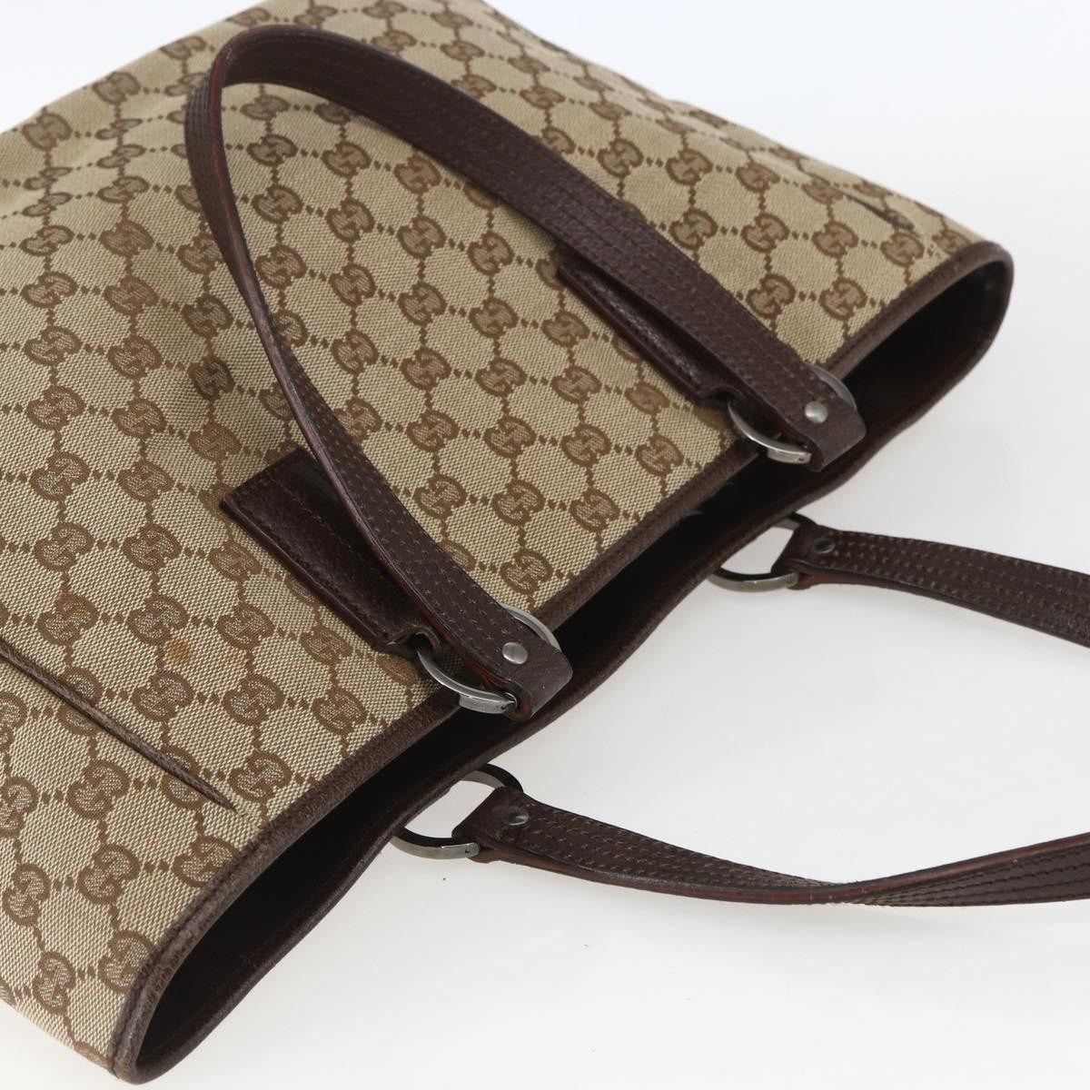 Gucci Vintage Open Tote GG Canvas, BEIGE, CANVAS, Tote bag
