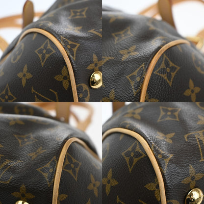 Louis Vuitton Tivoli Handbag Monogram Canvas, BROWN, CANVAS, Shoulder bag